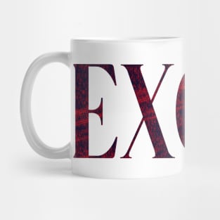 Excel - Simple Typography Style Mug